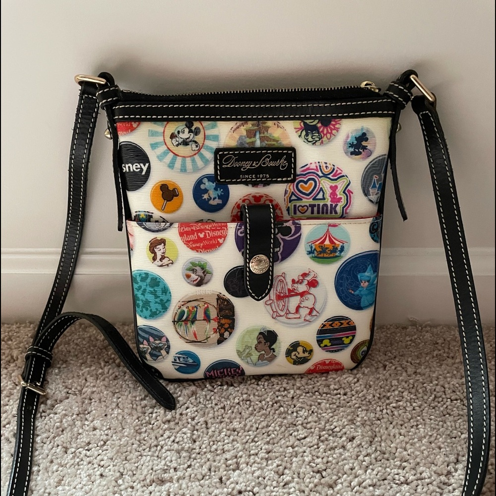 Disney Dooney and Burke Buttons Crossbody